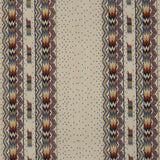 BRUNSCHWIG & FILS - TALAKONA STRIPE- RED/BLUE - Fabric by the Yard