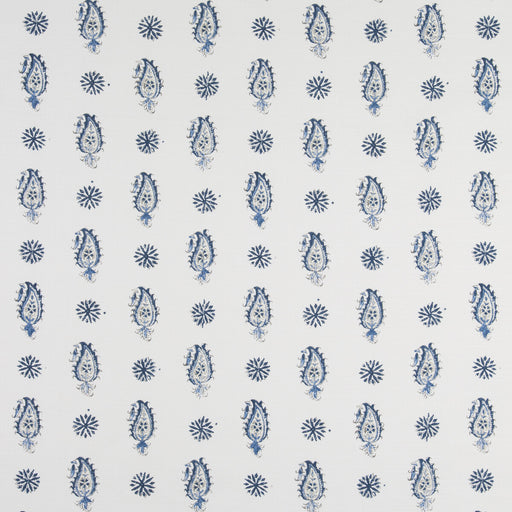 BRUNSCHWIG & FILS - ONAM PAISLEY- INDIGO - Fabric by the Yard INDIGO