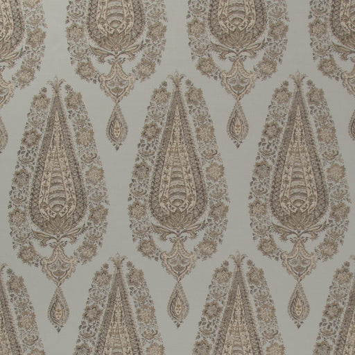 BRUNSCHWIG & FILS - KOMAL PAISLEY- SPA/BEIGE - Fabric by the Yard SPA/BEIGE