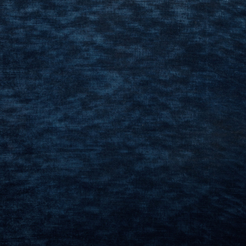 BRUNSCHWIG & FILS - LAZARE VELVET- NAVY - Fabric by the Yard NAVY