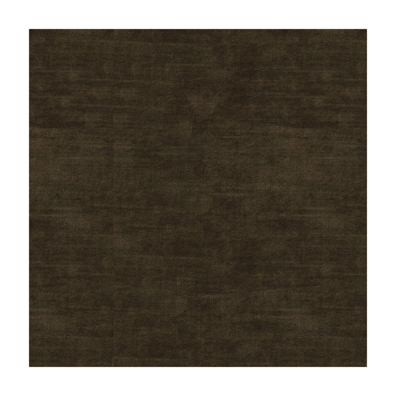 BRUNSCHWIG & FILS - LAZARE VELVET- ESPRESSO - Fabric by the Yard ESPRESSO