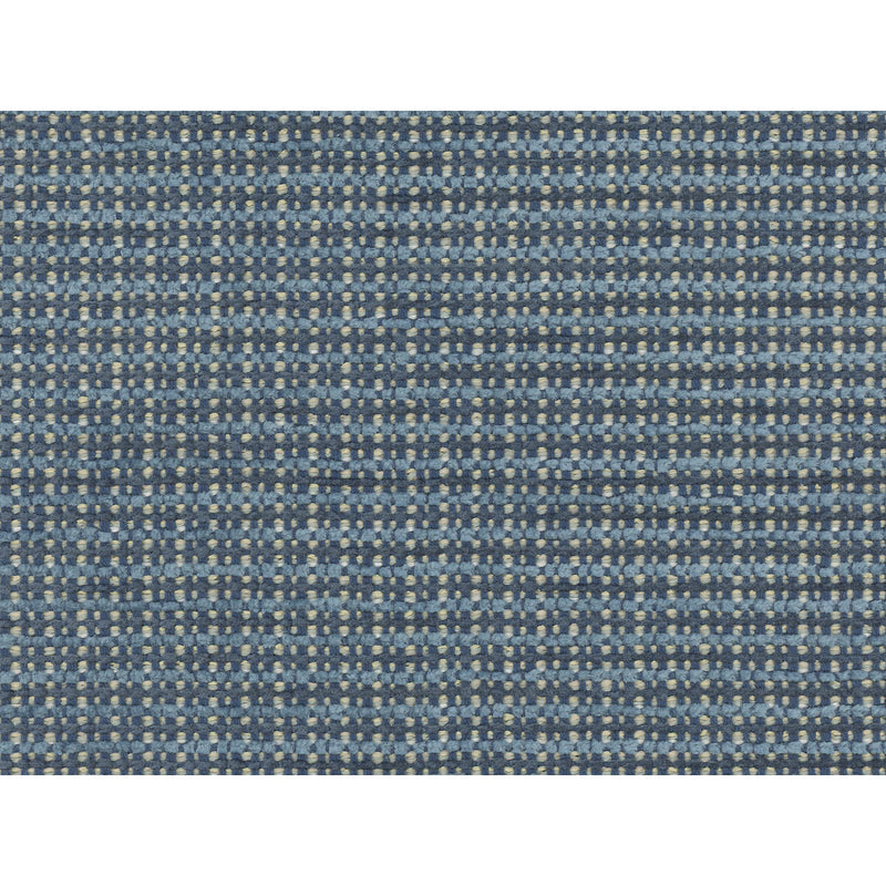 BRUNSCHWIG & FILS - TEPEY CHENILLE- BLUE - Fabric by the Yard BLUE