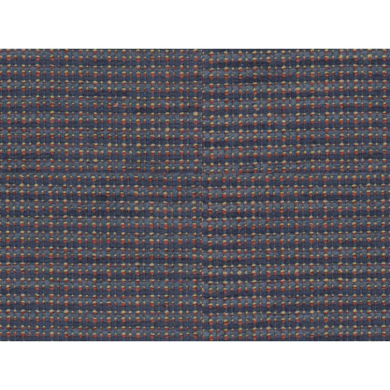 BRUNSCHWIG & FILS - TEPEY CHENILLE- NAVY/MULTI - Fabric by the Yard NAVY/MULTI