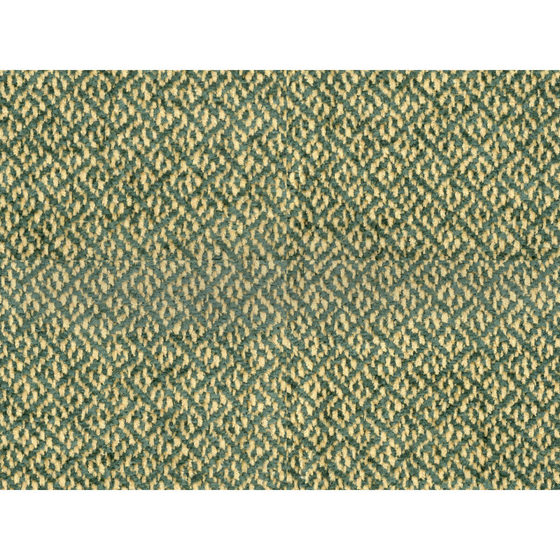BRUNSCHWIG & FILS - COTTIAN CHENILLE- EMERALD - Fabric by the Yard EMERALD