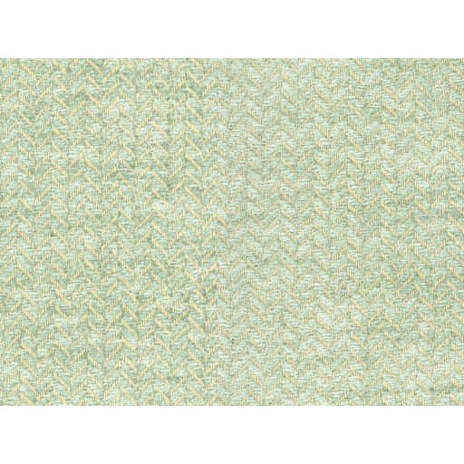 BRUNSCHWIG & FILS - MOTTARET CHENILLE- AQUA - Fabric by the Yard AQUA