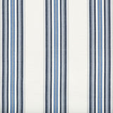 BRUNSCHWIG & FILS - VERDON STRIPE- INDIGO/SKY - Fabric by the Yard