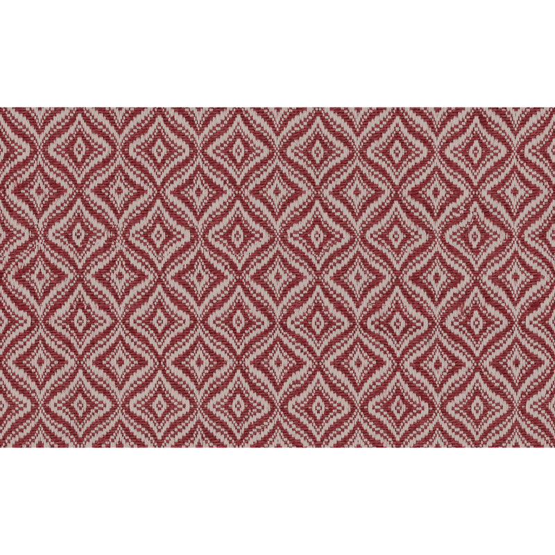 BRUNSCHWIG & FILS - EMBRUN WOVEN- RED - Fabric by the Yard RED