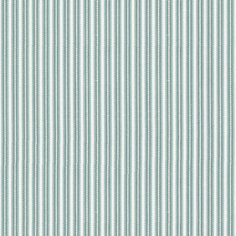BRUNSCHWIG & FILS - CHAMAS STRIPE- TEAL - Fabric by the Yard TEAL