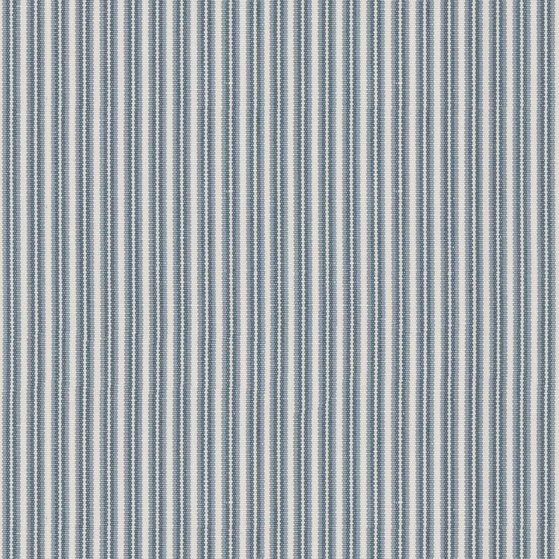 BRUNSCHWIG & FILS - CHAMAS STRIPE- BLUE - Fabric by the Yard BLUE