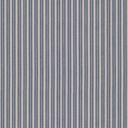BRUNSCHWIG & FILS - CHAMAS STRIPE- INDIGO - Fabric by the Yard INDIGO