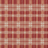 BRUNSCHWIG & FILS - MORNAS PLAID- RED - Fabric by the Yard