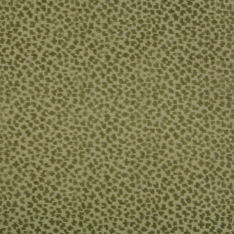 BRUNSCHWIG & FILS - LA PANTHERE VELVET- MOSS - Fabric by the Yard MOSS