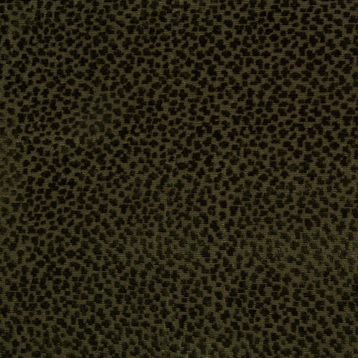 BRUNSCHWIG & FILS - LA PANTHERE VELVET- GREEN - Fabric by the Yard GREEN