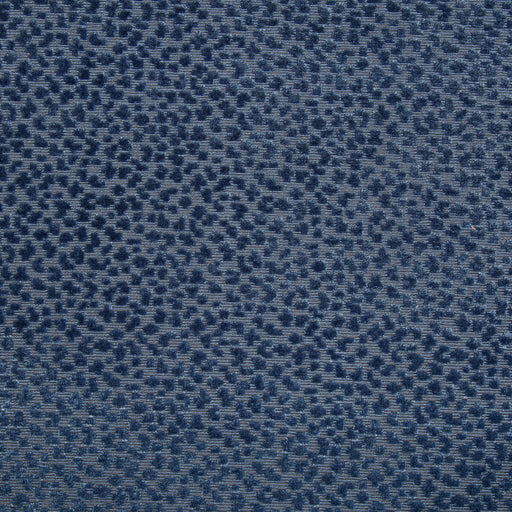 BRUNSCHWIG & FILS - LA PANTHERE VELVET- BLUE - Fabric by the Yard BLUE