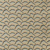BRUNSCHWIG & FILS - LES RIZIERES EMB- BLUE/AQUA - Fabric by the Yard
