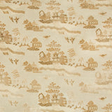 BRUNSCHWIG & FILS - LA PAGODE VELVET- SAND - Fabric by the Yard
