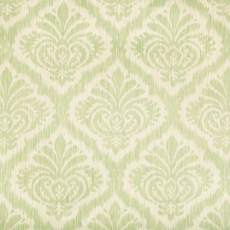 BRUNSCHWIG & FILS - DURBAR TAIT STRIE II- CELERY - Fabric by the Yard CELERY