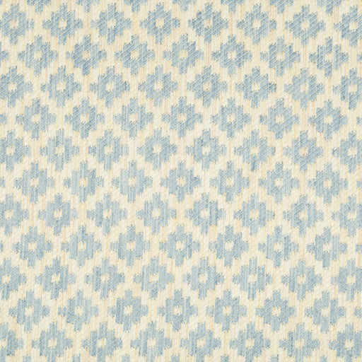 BRUNSCHWIG & FILS - BARONET STRIE- SKY - Fabric by the Yard SKY