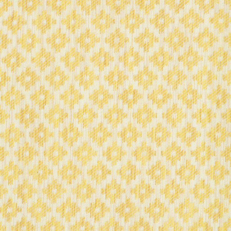BRUNSCHWIG & FILS - BARONET STRIE- CANARY - Fabric by the Yard CANARY