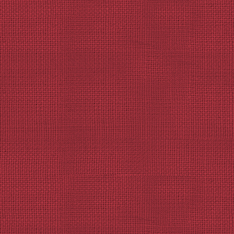 BRUNSCHWIG & FILS - BANKERS LINEN- RED - Fabric by the Yard RED