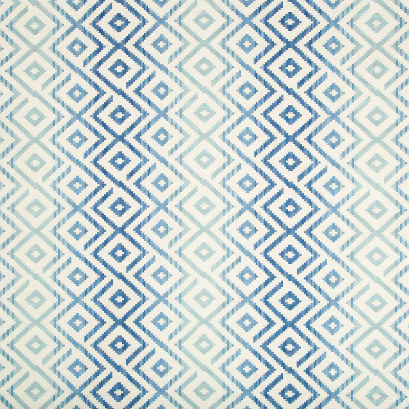 BRUNSCHWIG & FILS - PALOMA WOVEN- MARINE - Fabric by the Yard MARINE