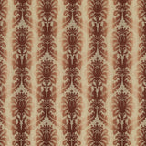 BRUNSCHWIG & FILS - POIVRE DAMASK- RED - Fabric by the Yard