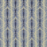 BRUNSCHWIG & FILS - POIVRE DAMASK- INDIGO/SKY - Fabric by the Yard