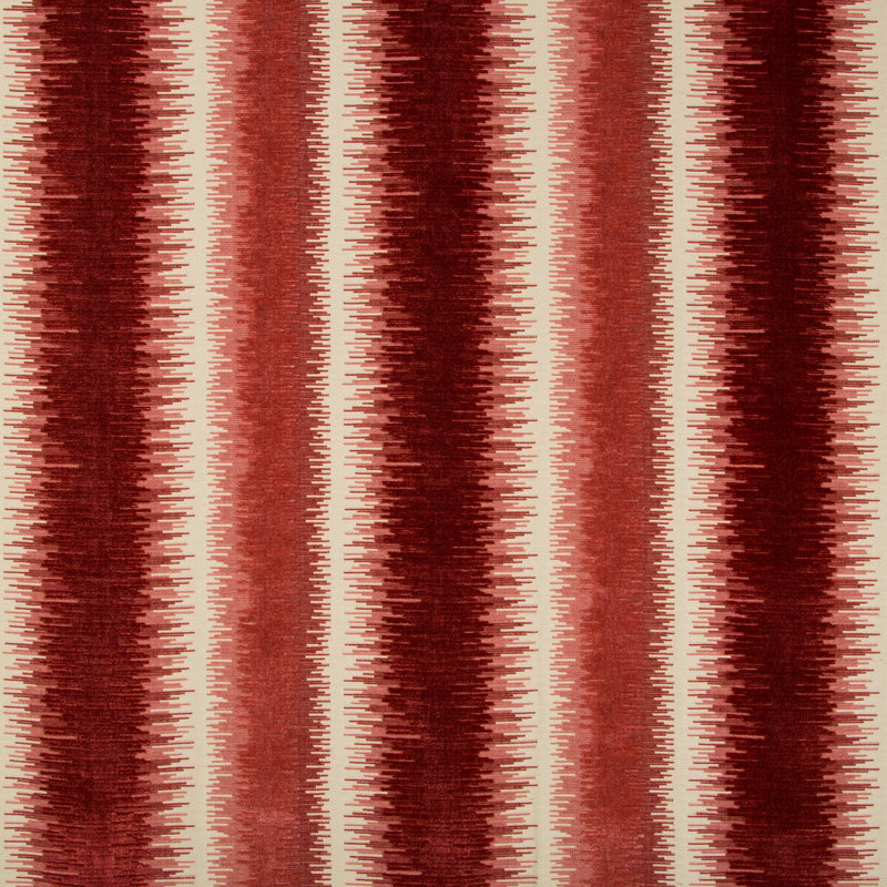 BRUNSCHWIG & FILS - BROMO VELVET- RED - Fabric by the Yard RED