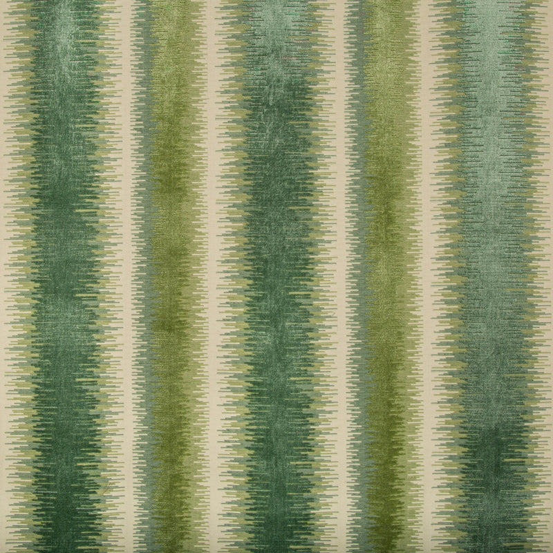 BRUNSCHWIG & FILS - BROMO VELVET- ALOE - Fabric by the Yard ALOE