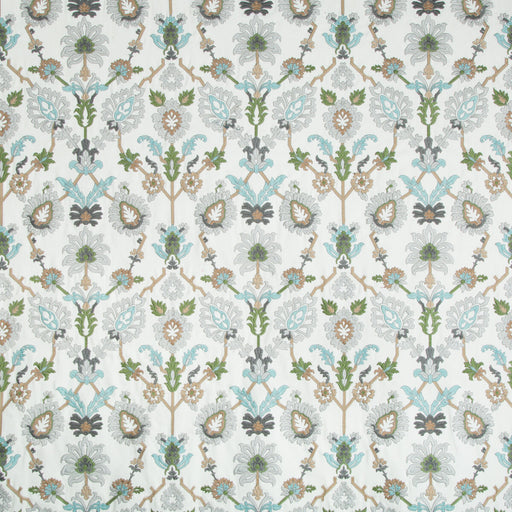 BRUNSCHWIG & FILS - SOLANUM EMB- MIST - Fabric by the Yard MIST