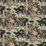 BRUNSCHWIG & FILS - LODI GARDEN PRINT- ONYX - Fabric by the Yard