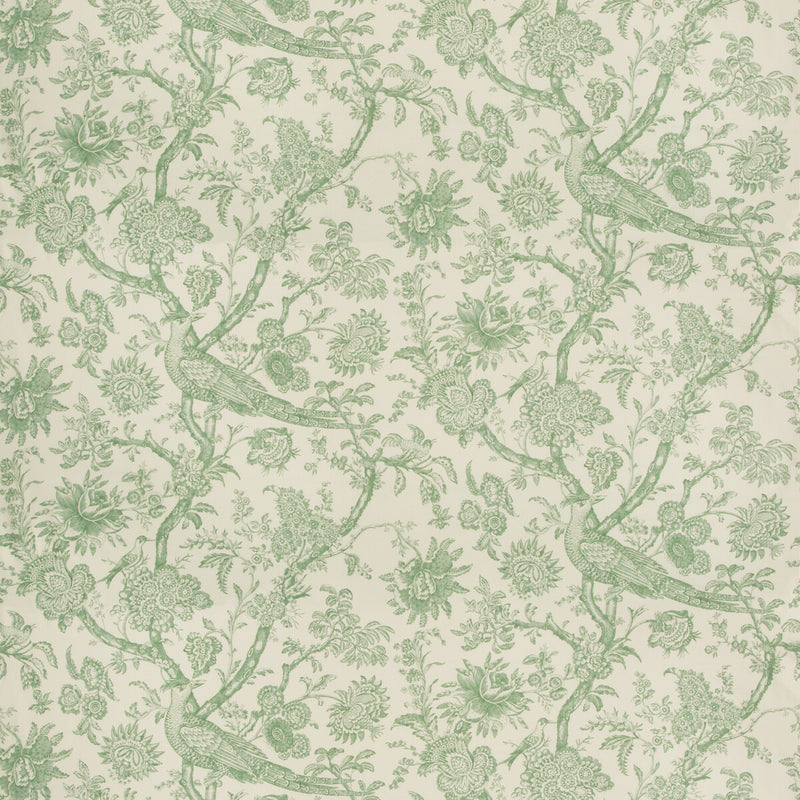 BRUNSCHWIG & FILS - CEVENNES PRINT- ALOE - Fabric by the Yard ALOE
