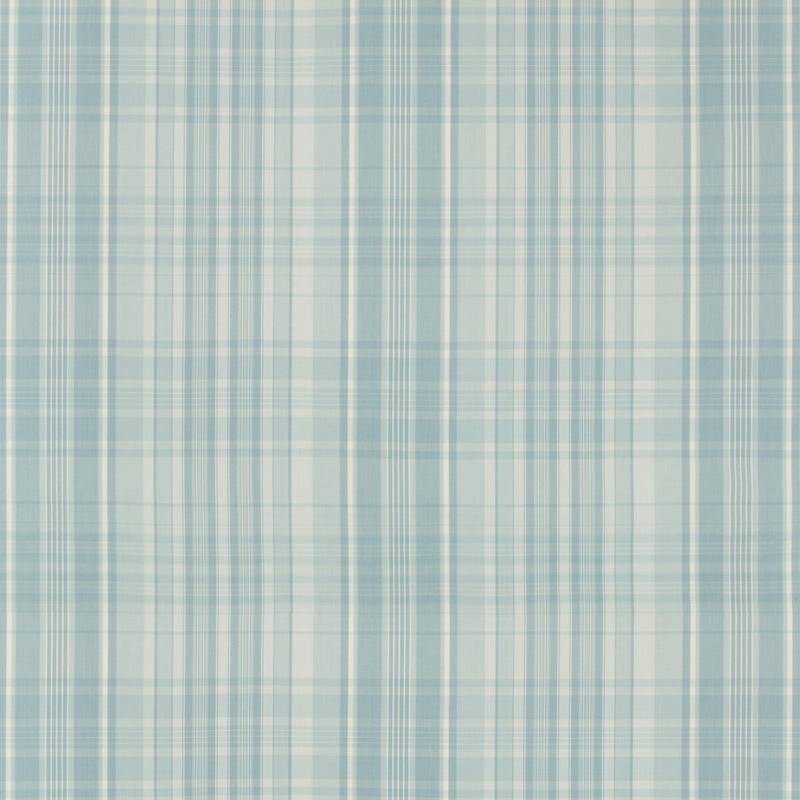 BRUNSCHWIG & FILS - GUERNSEY CHECK- AQUA - Fabric by the Yard AQUA