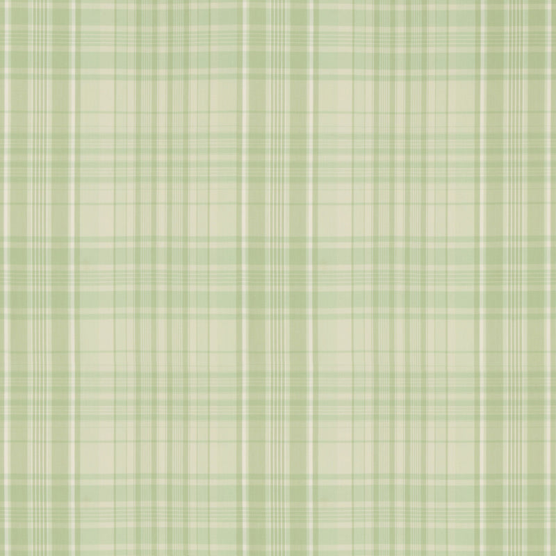 BRUNSCHWIG & FILS - GUERNSEY CHECK- CELERY - Fabric by the Yard CELERY