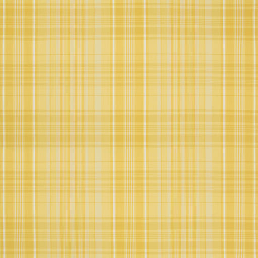 BRUNSCHWIG & FILS - GUERNSEY CHECK- YELLOW - Fabric by the Yard YELLOW