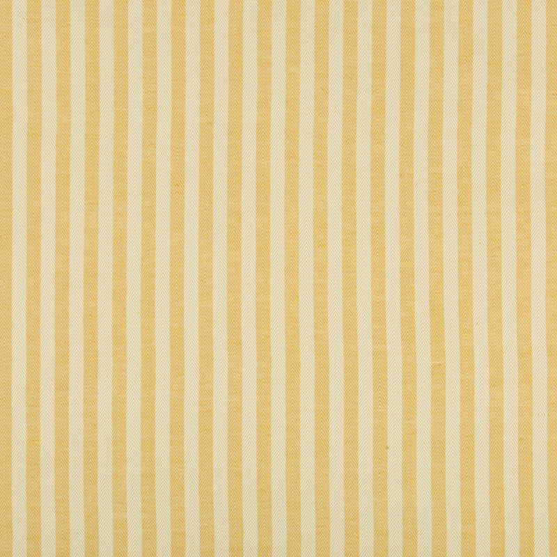 BRUNSCHWIG & FILS - ROLLO STRIPE- YELLOW - Fabric by the Yard YELLOW