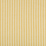 BRUNSCHWIG & FILS - ROLLO STRIPE- YELLOW - Fabric by the Yard