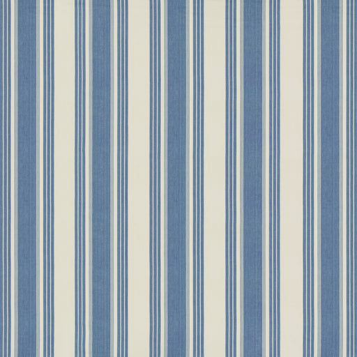 BRUNSCHWIG & FILS - COLMAR STRIPE- FRENCH BLUE - Fabric by the Yard FRENCH BLUE