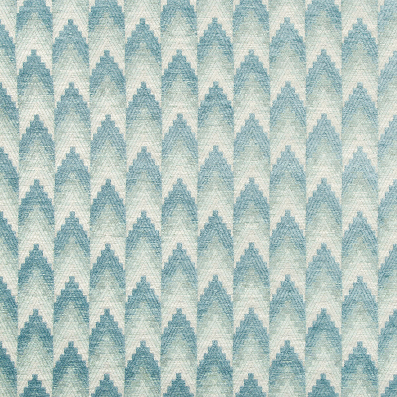 BRUNSCHWIG & FILS - VENTRON WOVEN- AQUA - Fabric by the Yard AQUA