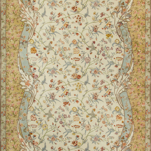 BRUNSCHWIG & FILS - MENARS BORDER II- MEADOW - Fabric by the Yard MEADOW