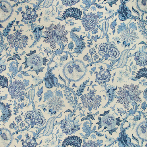 BRUNSCHWIG & FILS - SARANDA PRINT- BLUE - Fabric by the Yard BLUE