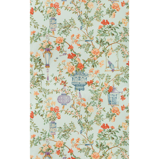 BRUNSCHWIG & FILS - JARDIN FLEURI PRINT- OPAL - Fabric by the Yard OPAL