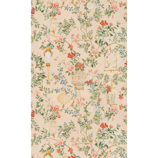 BRUNSCHWIG & FILS - JARDIN FLEURI PRINT- PETAL - Fabric by the Yard PETAL