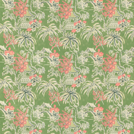 BRUNSCHWIG & FILS - TONGLI PRINT- FERN - Fabric by the Yard FERN