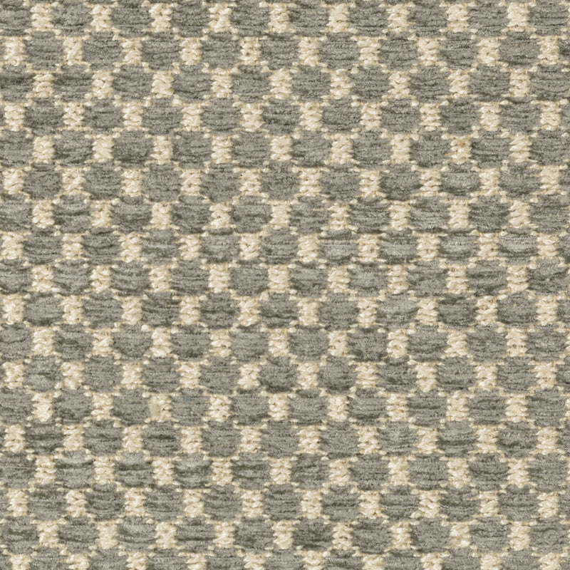 BRUNSCHWIG & FILS - ECRINS TEXTURE- GREY - Fabric by the Yard GREY