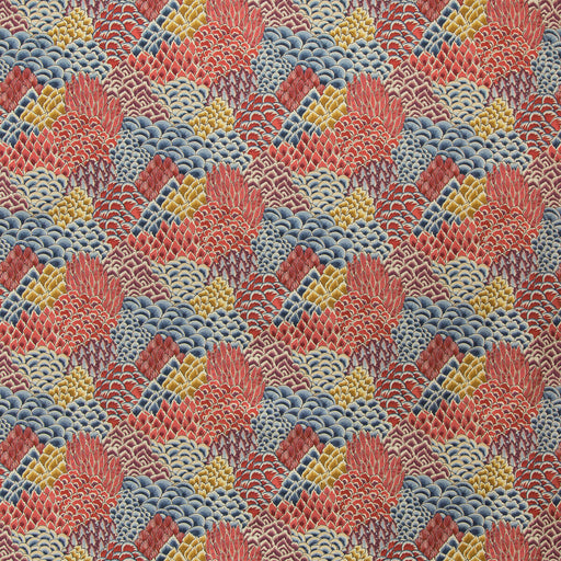 BRUNSCHWIG & FILS - KATIBI PRINT- MULTI - Fabric by the Yard MULTI