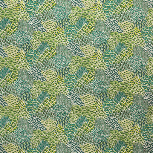 BRUNSCHWIG & FILS - KATIBI PRINT- LEAF - Fabric by the Yard LEAF