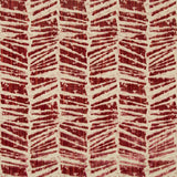 BRUNSCHWIG & FILS - CHAUMONT VELVET- RED - Fabric by the Yard