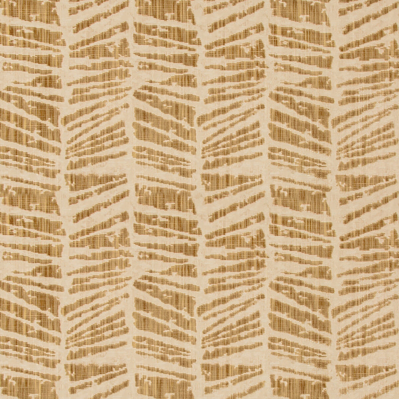 BRUNSCHWIG & FILS - CHAUMONT VELVET- GOLD - Fabric by the Yard GOLD