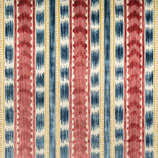BRUNSCHWIG & FILS - BAYEAUX VELVET- RED - Fabric by the Yard RED